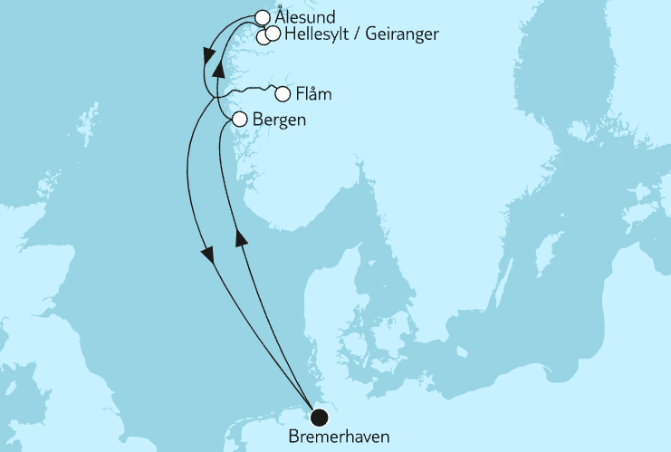 TUI Cruises Norwegen