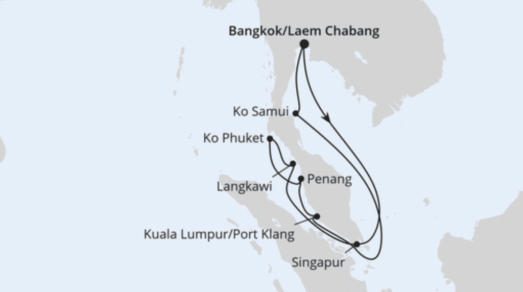THAILAND, MALAYSIA & SINGAPUR AIDA
