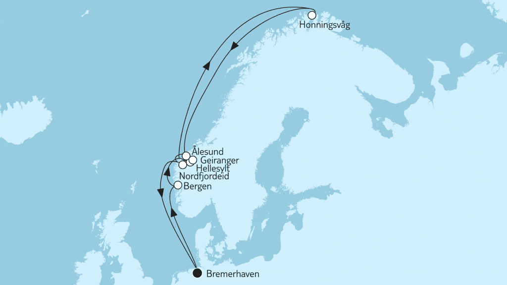 Norwegen mit Nordkap & Nordfjordeid