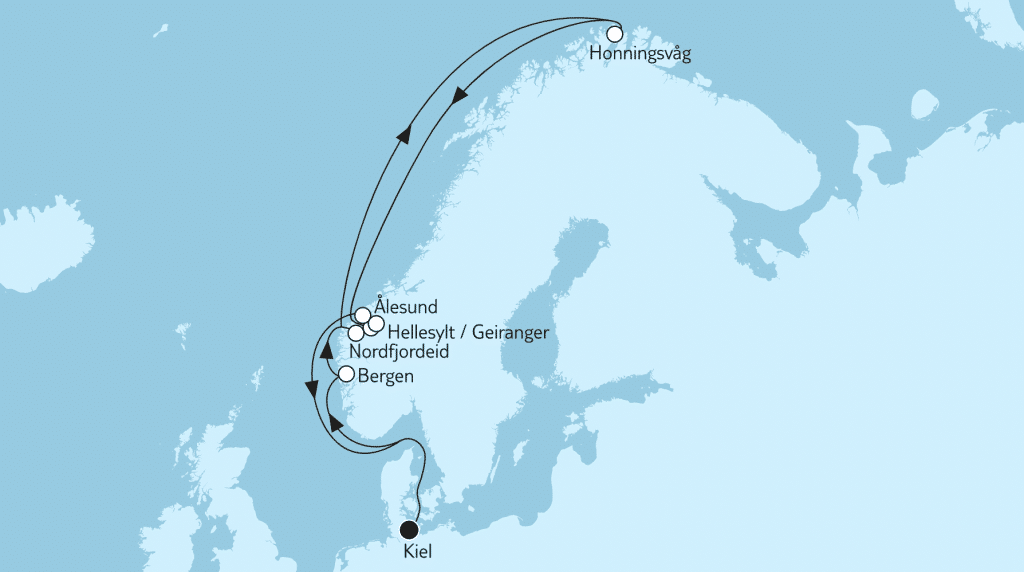 11 Nächte - Norwegen mit Nordkap & Ålesund