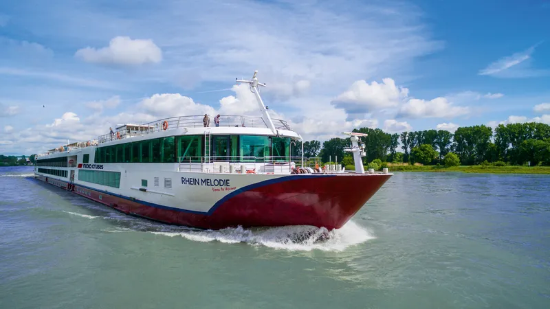 Flussschiff RHEIN MELODIE von nicko cruises auf dem Rhein