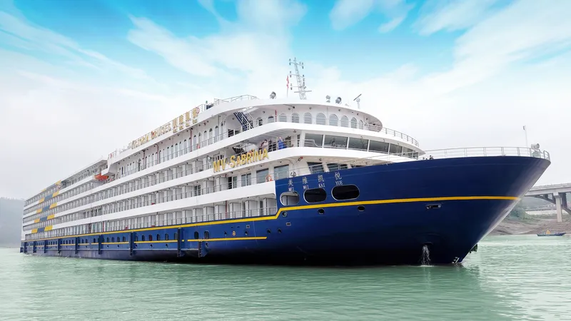 Jangtse-Schiff VICTORIA SABRINA von nicko cruises