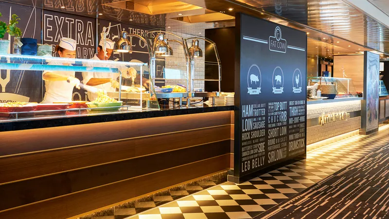Buffet-Restaurant Club Bistro auf der VASCO DA GAMA